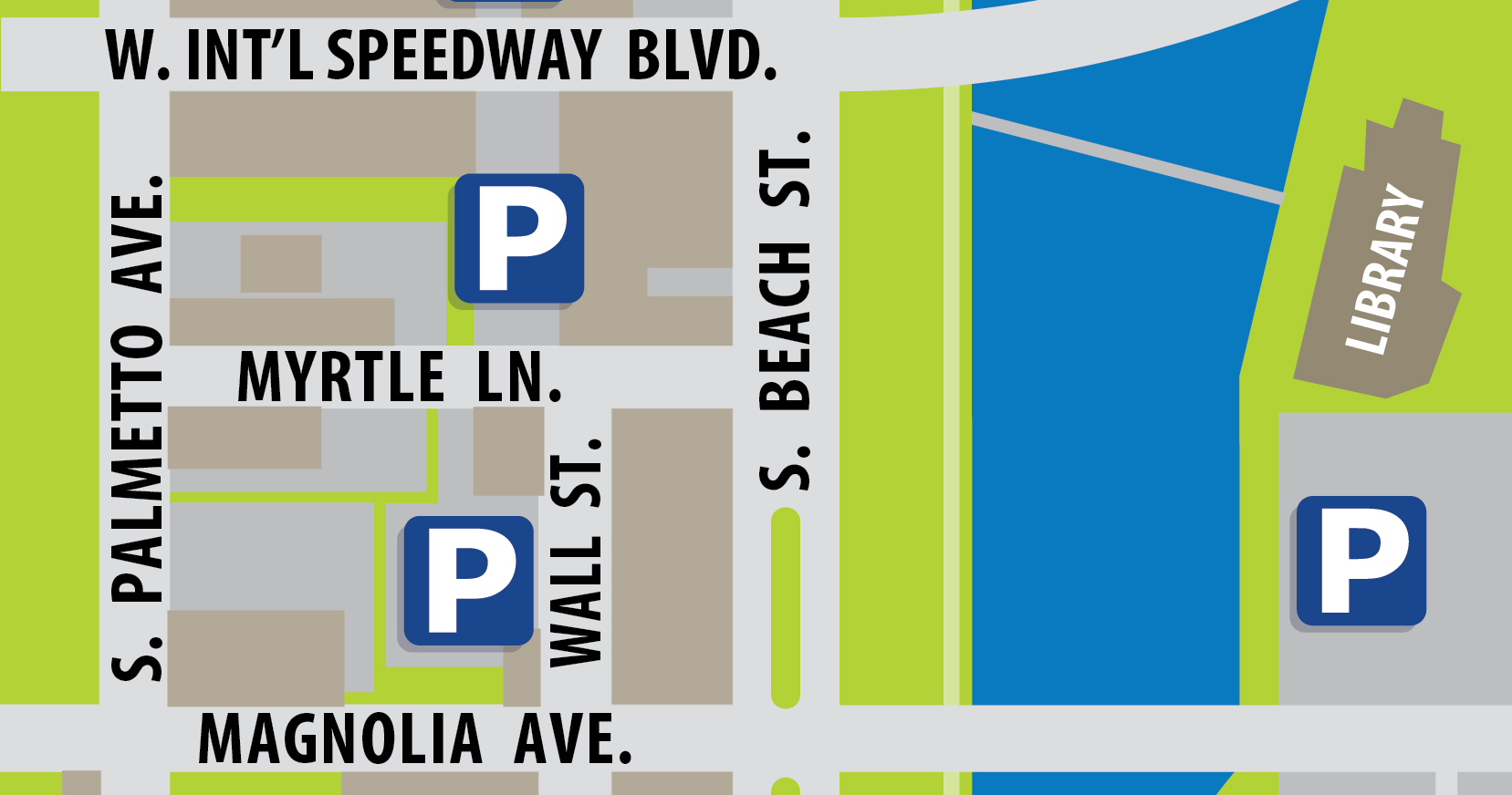 Parking Map – Click to Enlarge